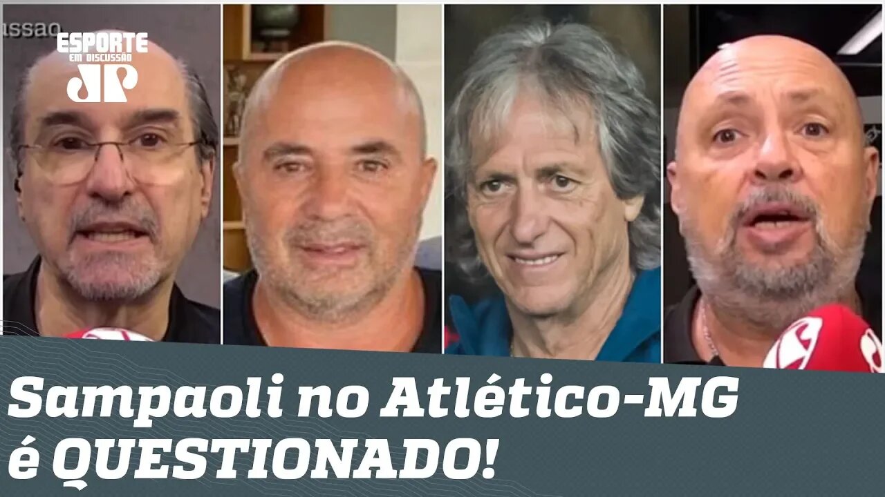 "Ué... AGORA dá pra PEITAR o Flamengo?" Sampaoli no Galo é QUESTIONADO!