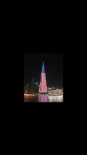 The tallest building in the world lookin 🇺🇸🚀👀