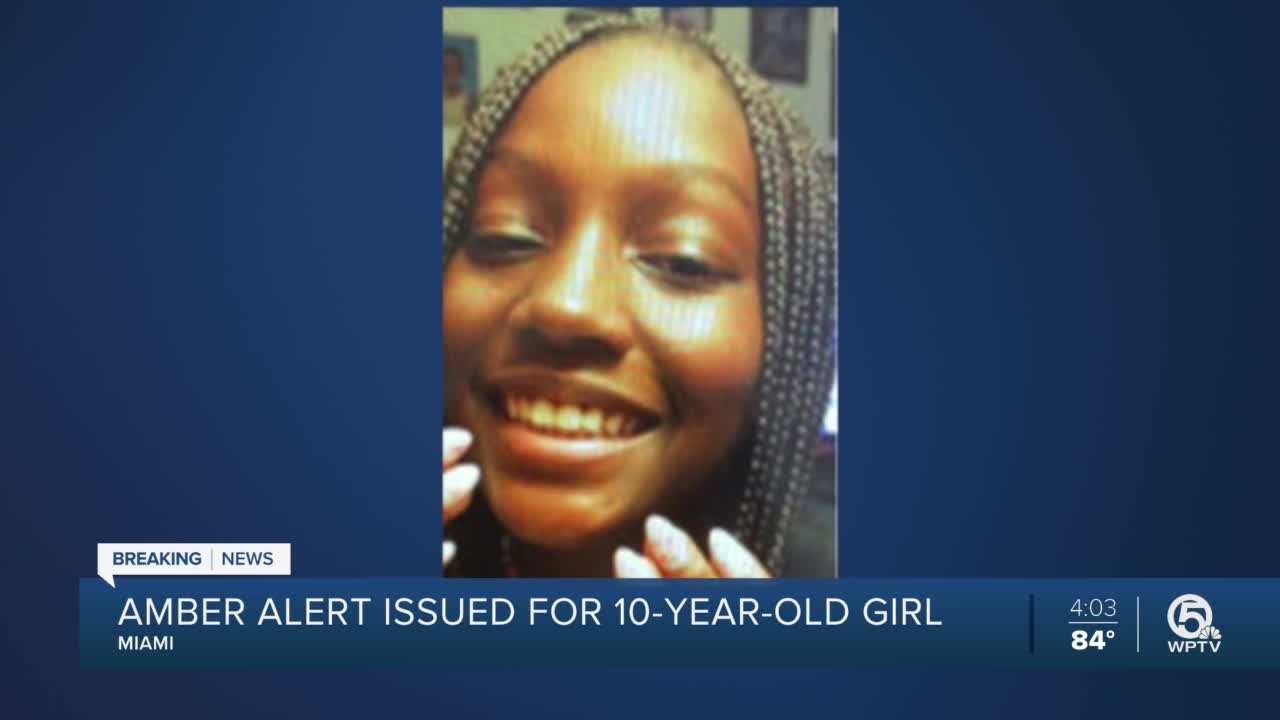 Amber Alert issued for missing 10-year-old girl