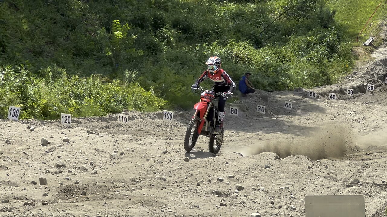 Doug Bilak Honda CRF450 2023 AMA Grand National Hillclimb Championship 2nd Place 4 Stroke Class