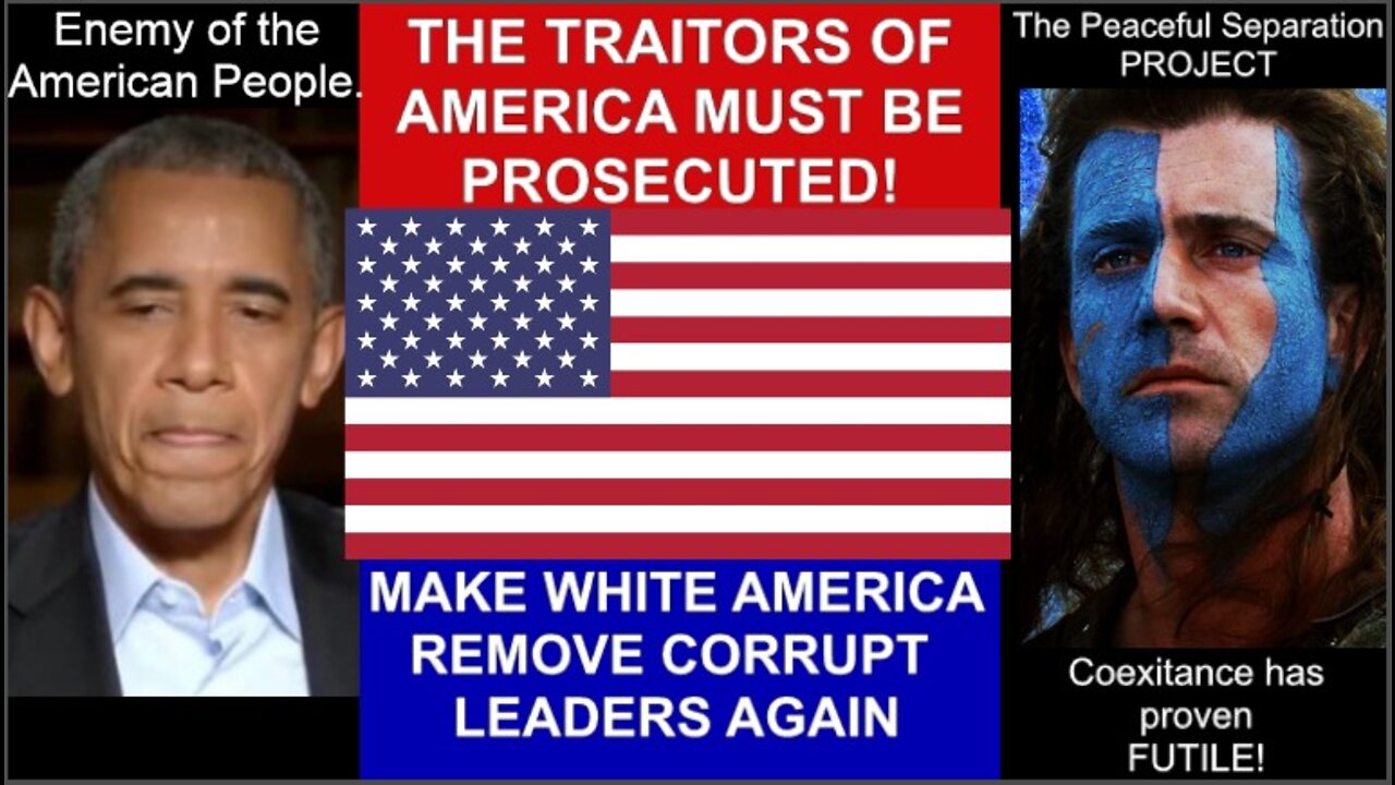 ALL TRAITORS OF THE AMERICAN PEOPLE MUST BE PROSECUTED!