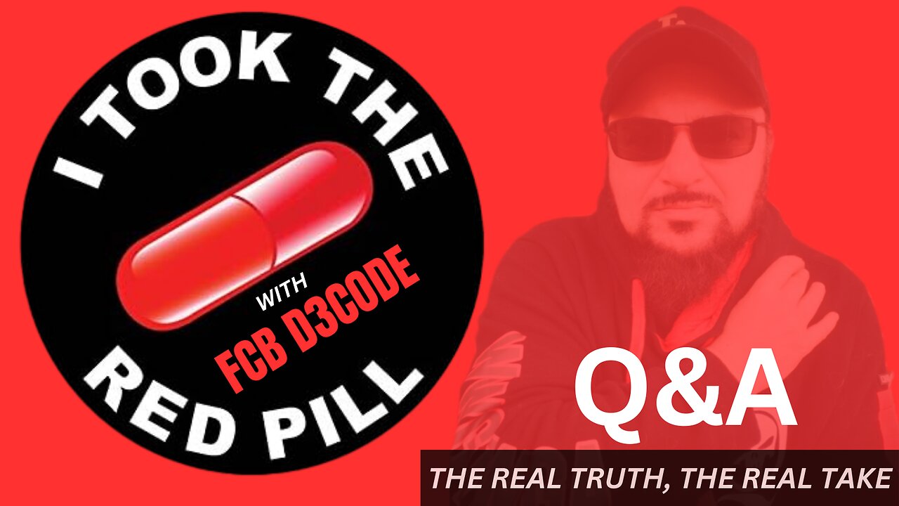 I TOOK THE RED PILL WITH FCB D3CODE [Q&A]