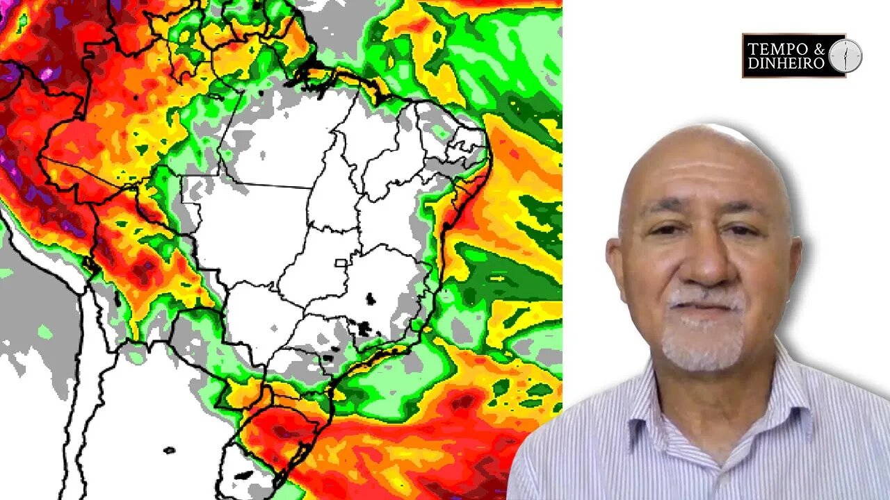 Continua Chuvas Intensas em RS e SC e Dia dos Pais no RS com Geadas