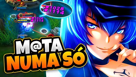 ELA É A RAINHA DO IK! UM COMBO E JÁ ERA! | MOBILE LEGENDS