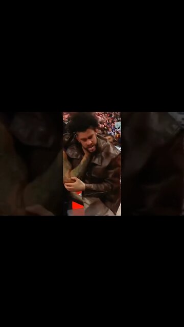 Bad Bunny put through announcer table by Damien Preist Mysterio Night After Wrestlemania Raw WWE