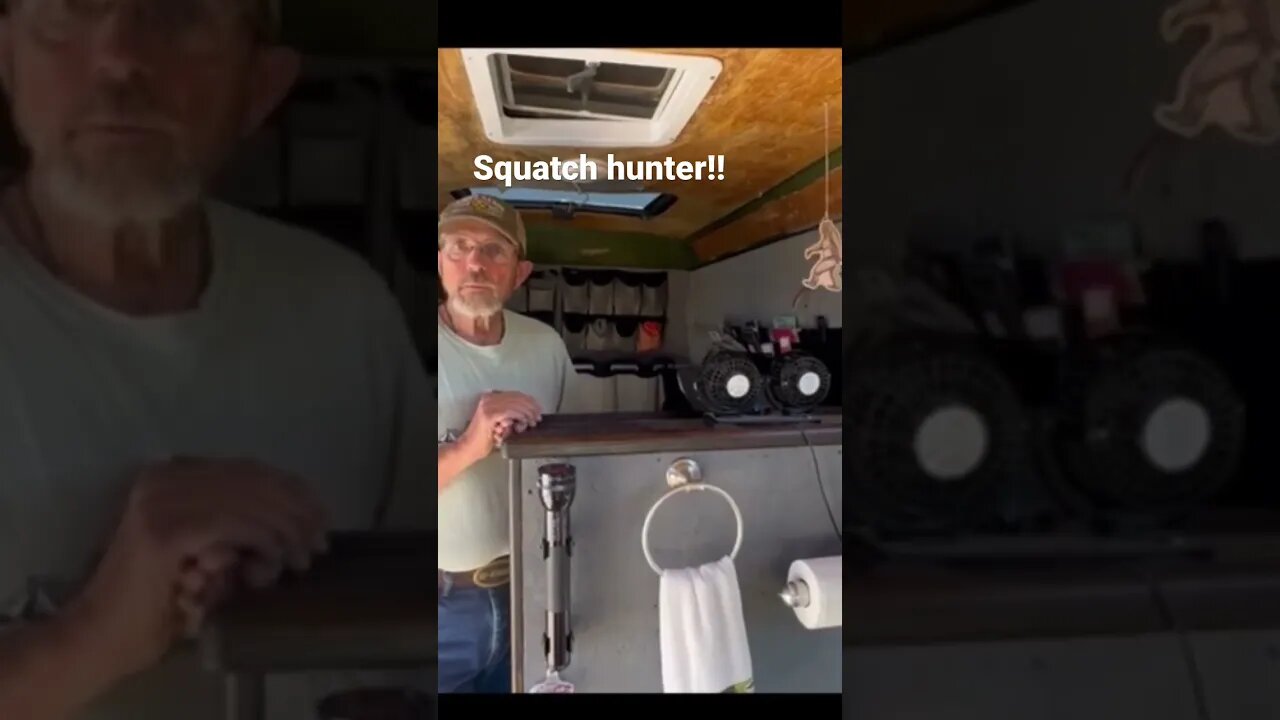 Sasquatch / yeti hunter in northern Arizona under 5k van build go watch full van tour