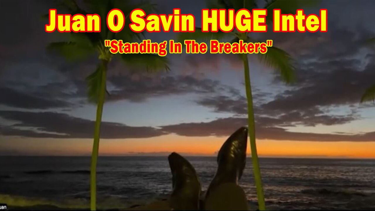 Juan O Savin HUGE Intel Nov 24: "Standing In The Breakers"