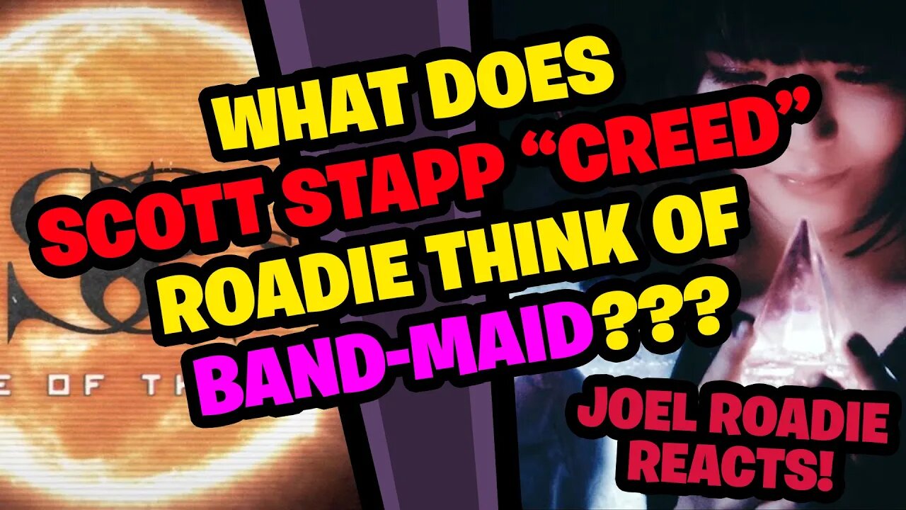 What does Scott Stapp "CREED" Roadie think of BAND-MAID Music Video Sense?