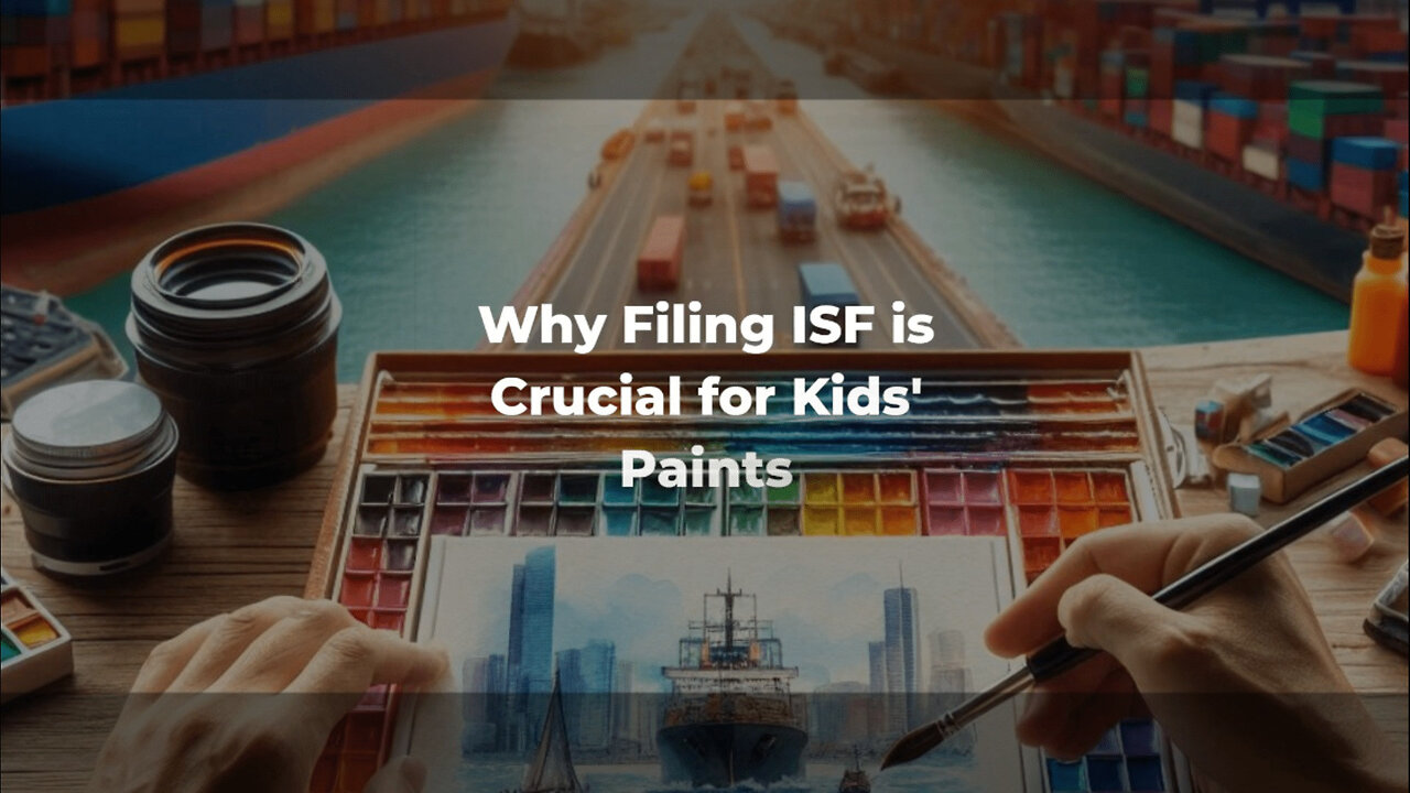 Unlocking the Secrets: Why Do Children's Watercolor Paints Require an ISF?