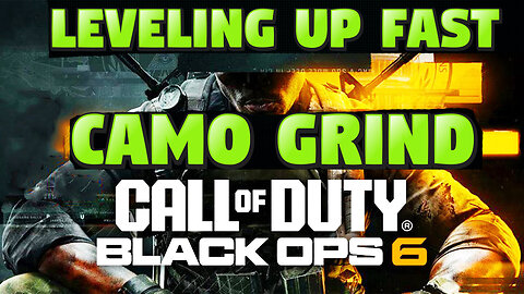 Going BEAST Mode on Black Ops 6 🔥 CAMO Grind & Level Up Fast