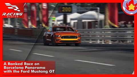 A Ranked Race on Barcelona Panorama with the Ford Mustang GT | Racing Master