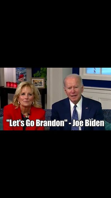 "Let's Go Brandon" - Joe Biden #Shorts