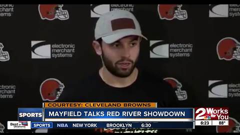 Baker Mayfield weighs in with Red River Showdown prediction