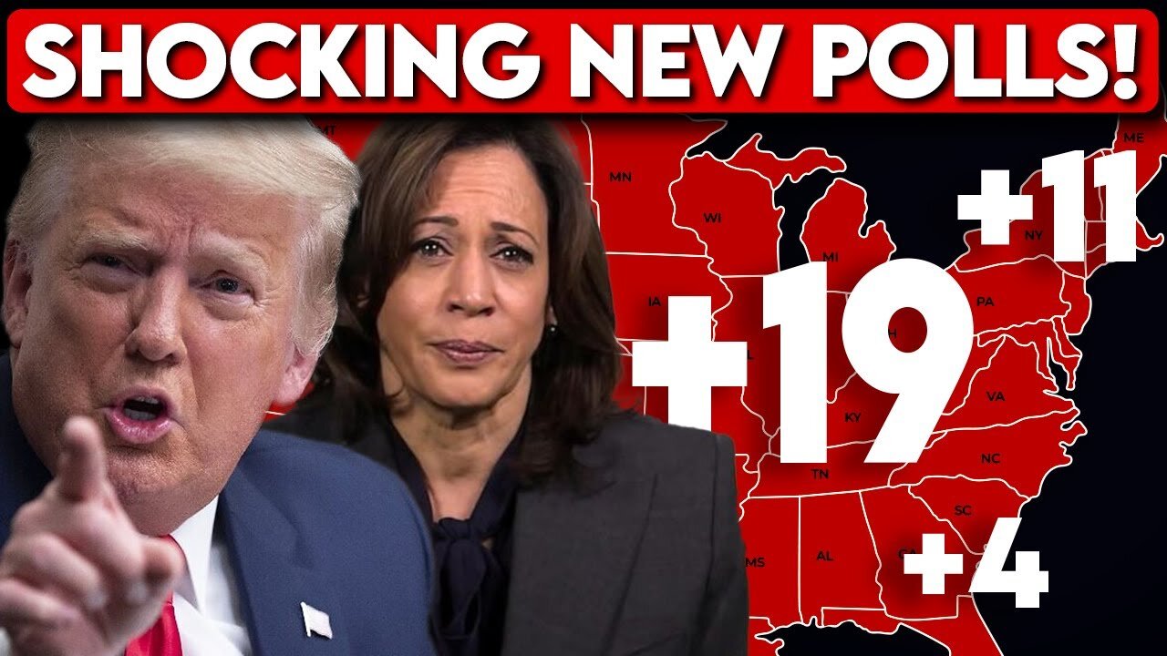 Trump DOMINATING In Latest Polls | NEW 2024 Election Map