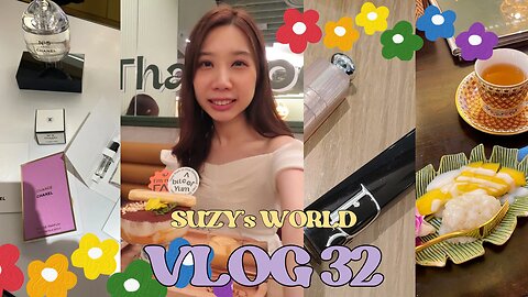 🌷Suzy's world✨Vlog 32｜🛍️Sharing what I buy in July｜👸🏻💄My birthday dinner｜💋🎞️Movie night