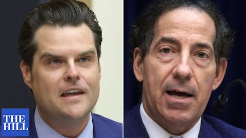 Heated Debate Between Jamie Raskin & Matt Gaetz At January 6th Committee Hearing