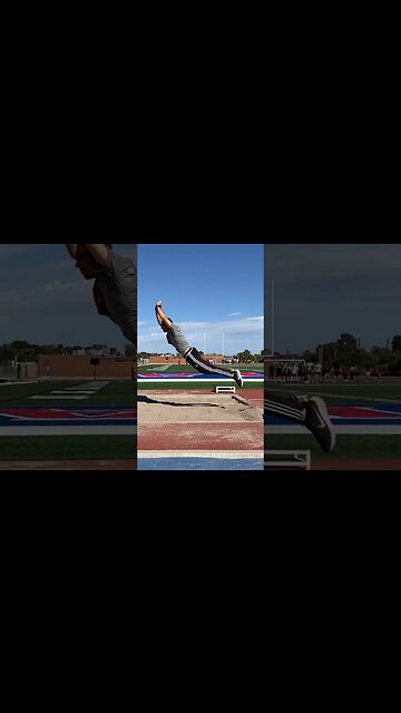 Day 2 of jump training. SLJ: 3.25m, STJ: 9.6m, 4 step TJ: 11.73m, 4 step LJ: 5.63m