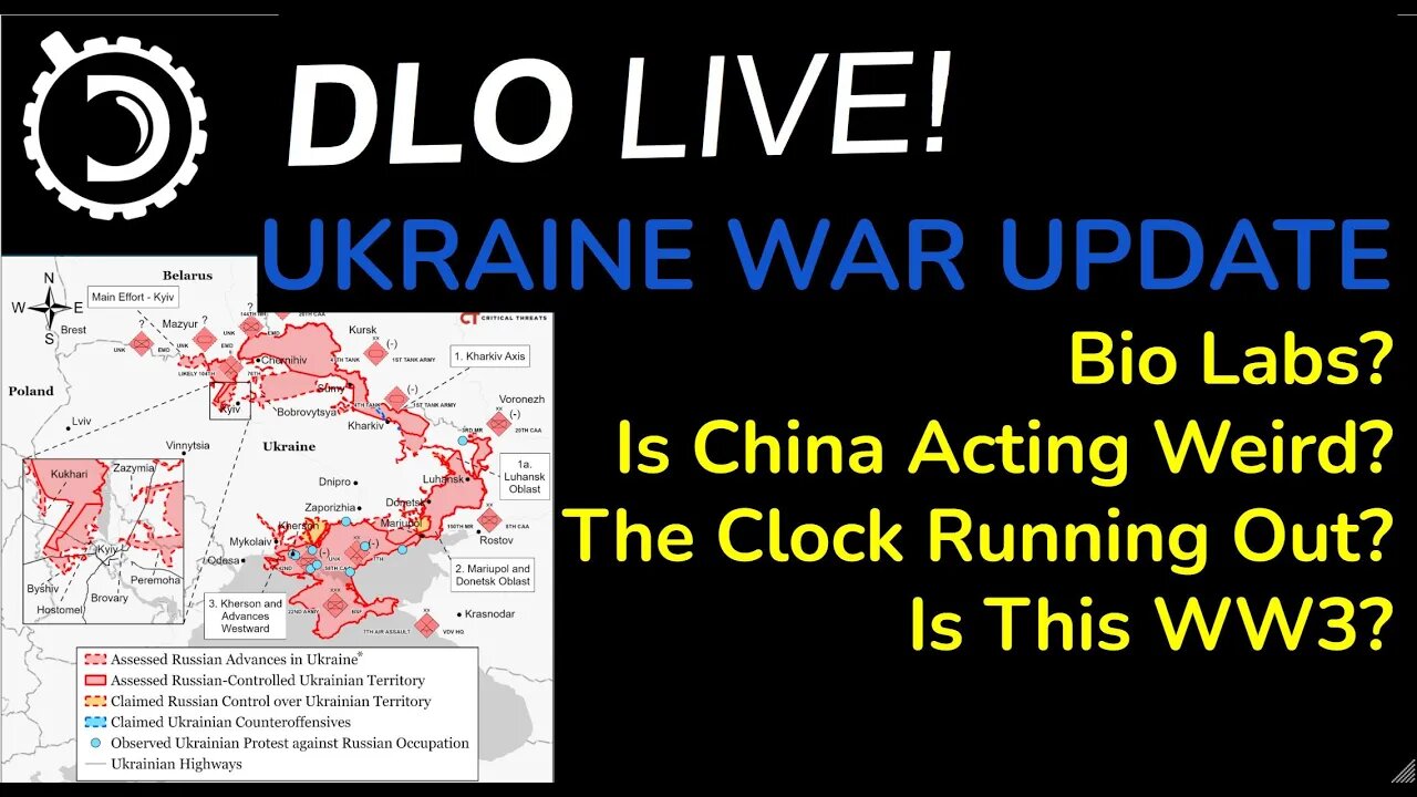 DLO Live! Ukraine War Update: March 16th