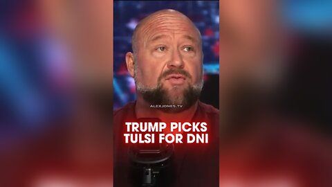 Alex Jones & Roger Stone: Tulsi Gabbard Chosen by Trump For Director of National Intel - 11/13/24