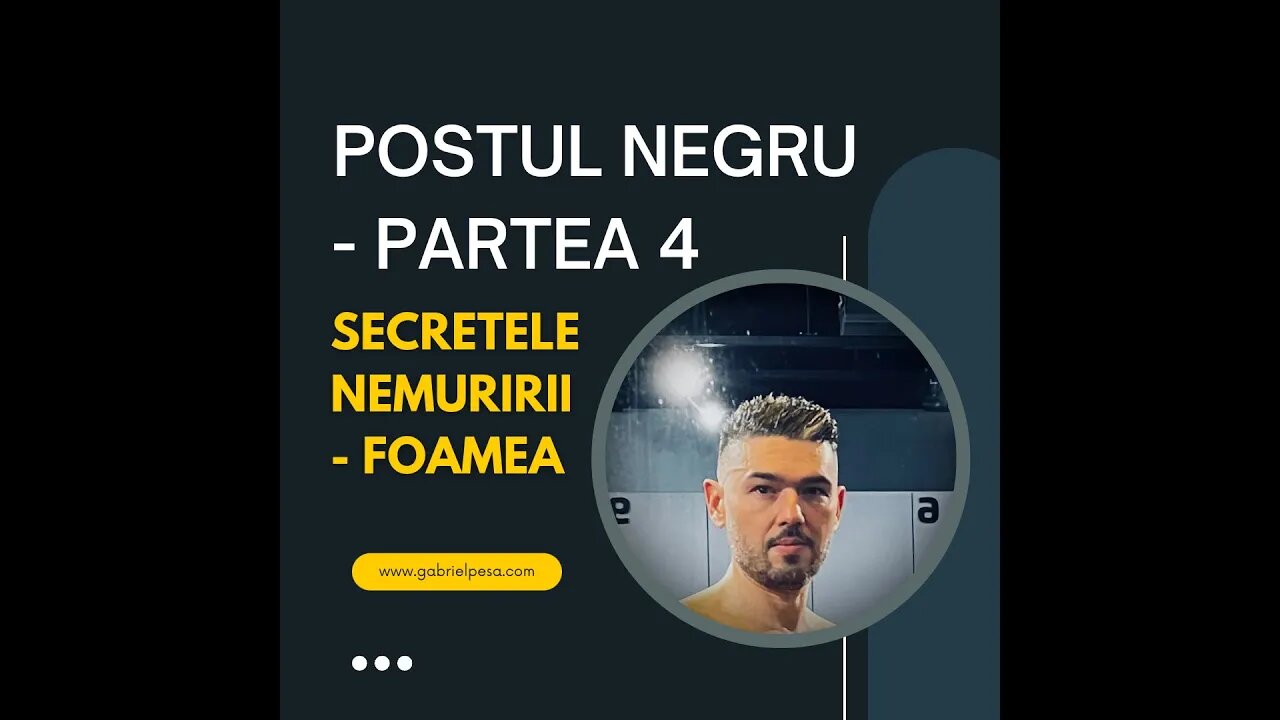 Postul Negru - Partea 4; Secretele Nemuririi.