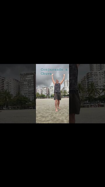 conjurando a Chuva Neo Mago do tempo