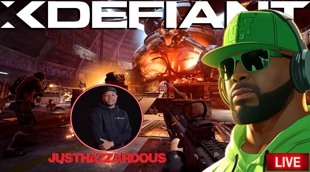 🔴 XDEFIANT ( -_•)╦̵̵̿╤─ 💥Going CRAZY 🔥🔥 CREATOR COLLAB w/ @JustHazzardous❗🔥🔥 #RUMBLETAKEOVER