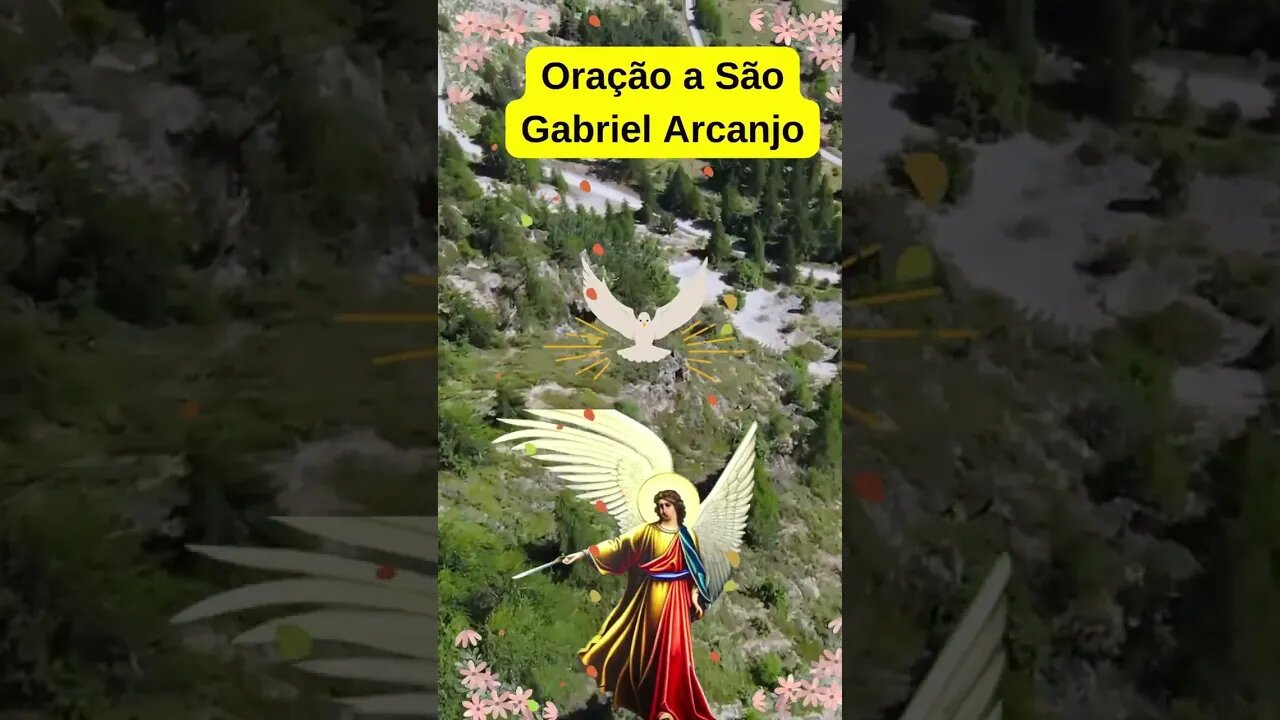 Oração a São Gabriel Arcanjo #shorts