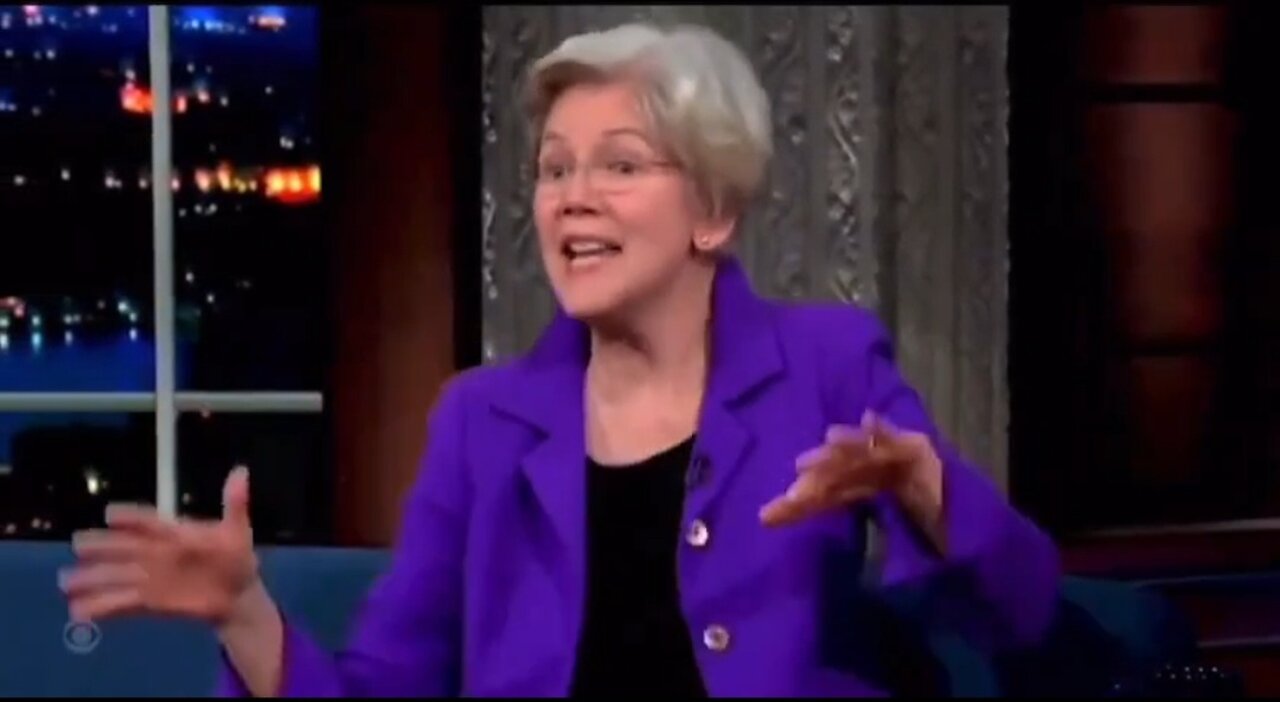 Elizabeth Warren In Full Cringe Mode