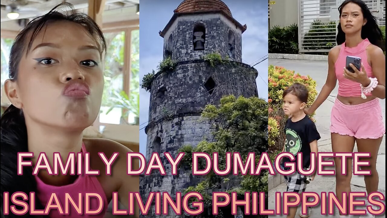 🇵🇭 Filipina Babe & Family Mall & Game Day Dumaguete Travel OFF GRID ISLAND FAMILY LIVING PHILIPPINES