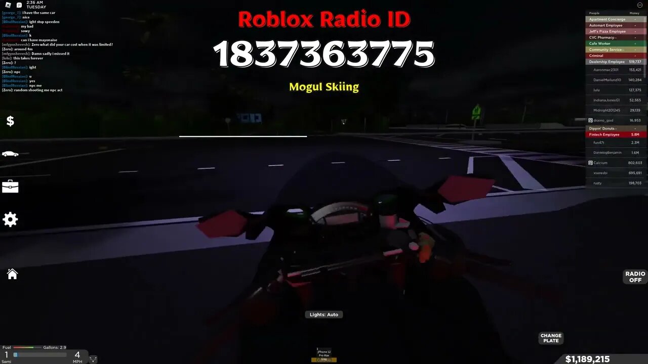 Mogul Roblox Radio Codes/IDs