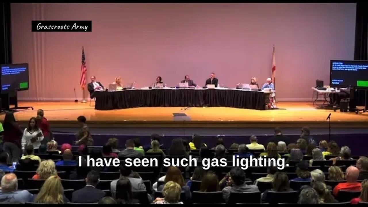 Grandmother Lays Waste To School Board Over Gaslighting