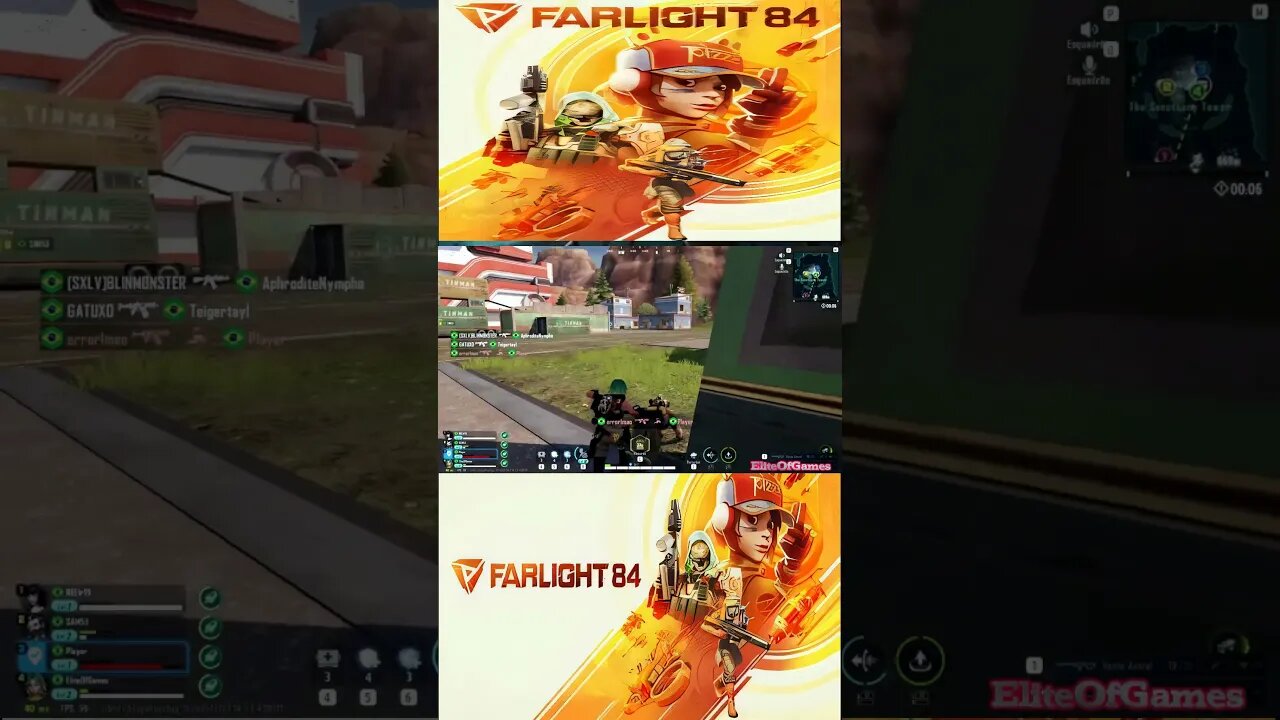 Farlight 84 JOGANDO COM NOVATOS SERA QUE DE BOM 1/4 #shorts
