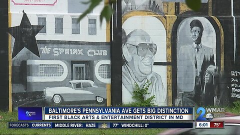 Baltimore's Pennsylvania Ave gets big distinction