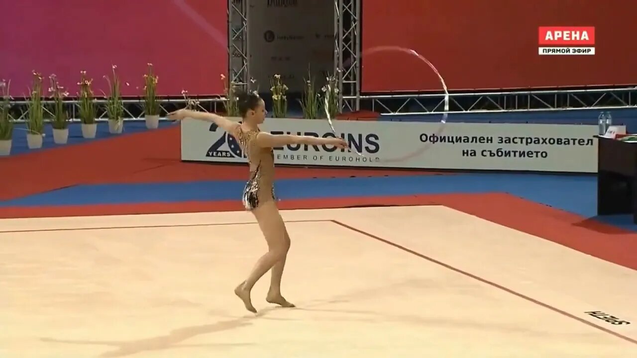 32 %%%%% Rhythmic Gymnastics World Cup Sophia Station Individual Circle Exercise Final