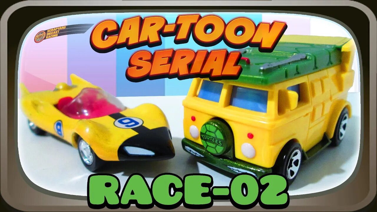 Cartoon Serial Race 02— Diecast Racing Tournament