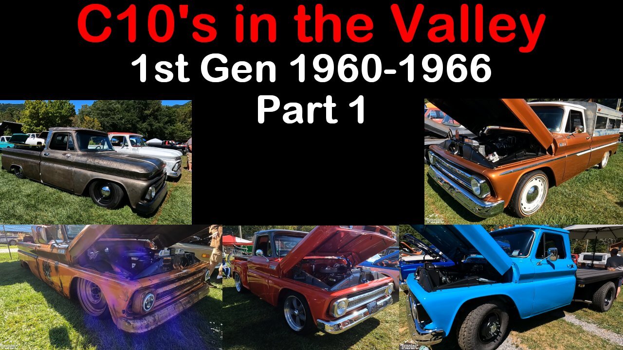 2023 C10s in the Valley 1st Generation Chevrolet C10s C20s pt1