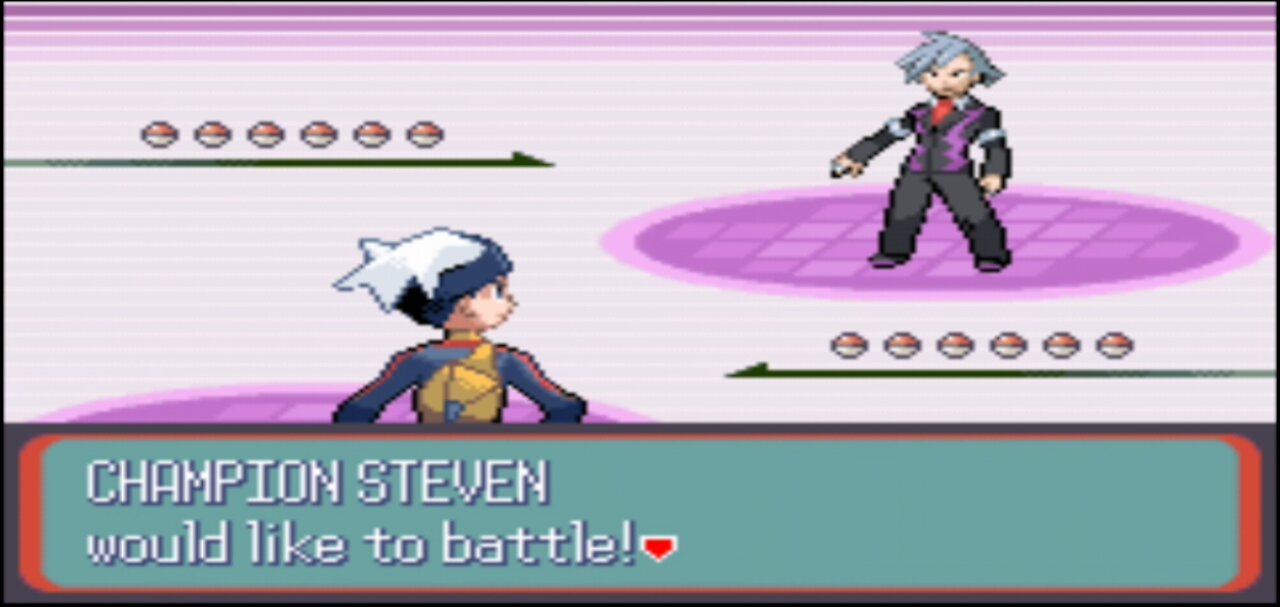 Pokemon Ruby - Champion Battle: Steven