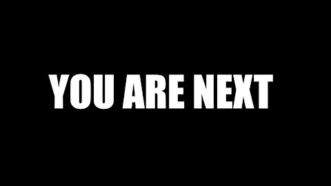 You are next