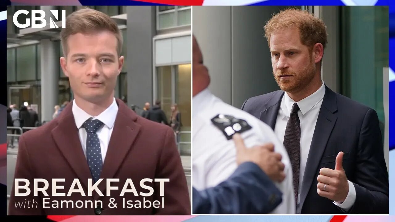 Prince Harry appeared 'calm and relaxed' | Cameron Walker shares his experience of court room