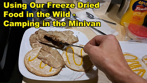 Using Some of Our Freeze Dried Food in the "Wild" at the Oregon Sunstone Area.