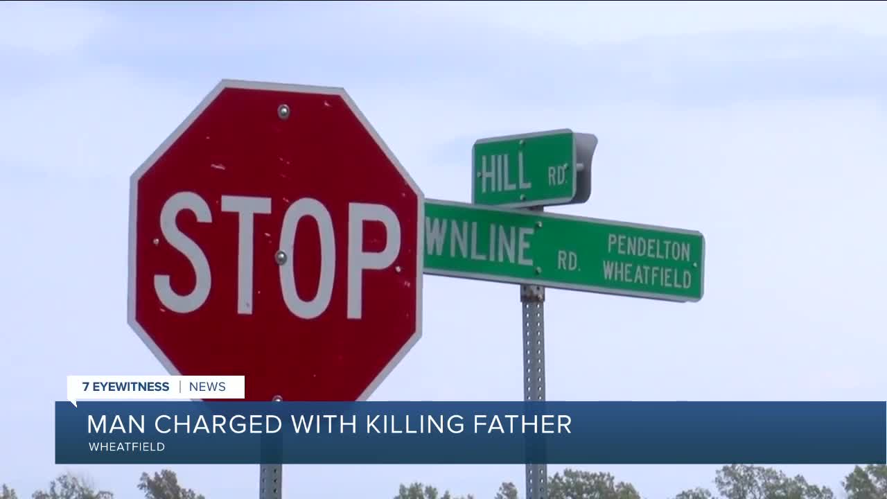 Man charged with second degree murder for allegedly killing his father in Wheatfield