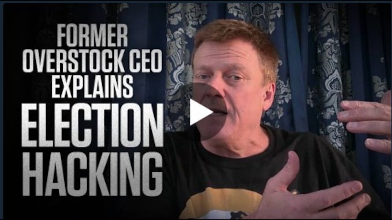 11/24/2020 Patrick Byrne Interview: Explains How CCP China Can Hack Our Elections - War Room With Owen Shroyer