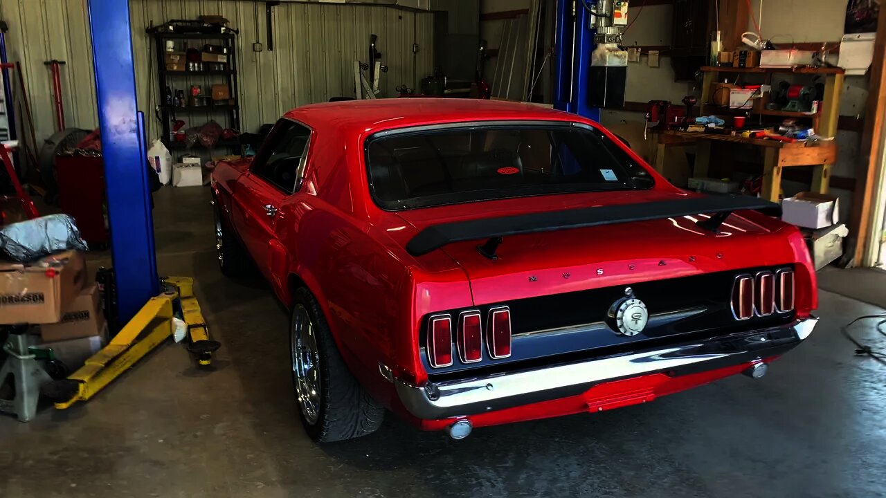 69 Twin Turbo 351 Mustang