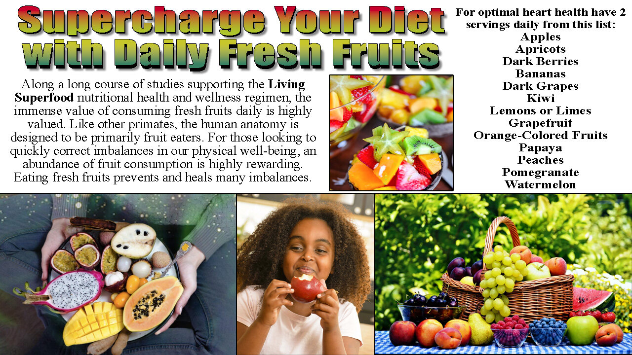 Supercharge Your Diet with Daily Fresh Fruits