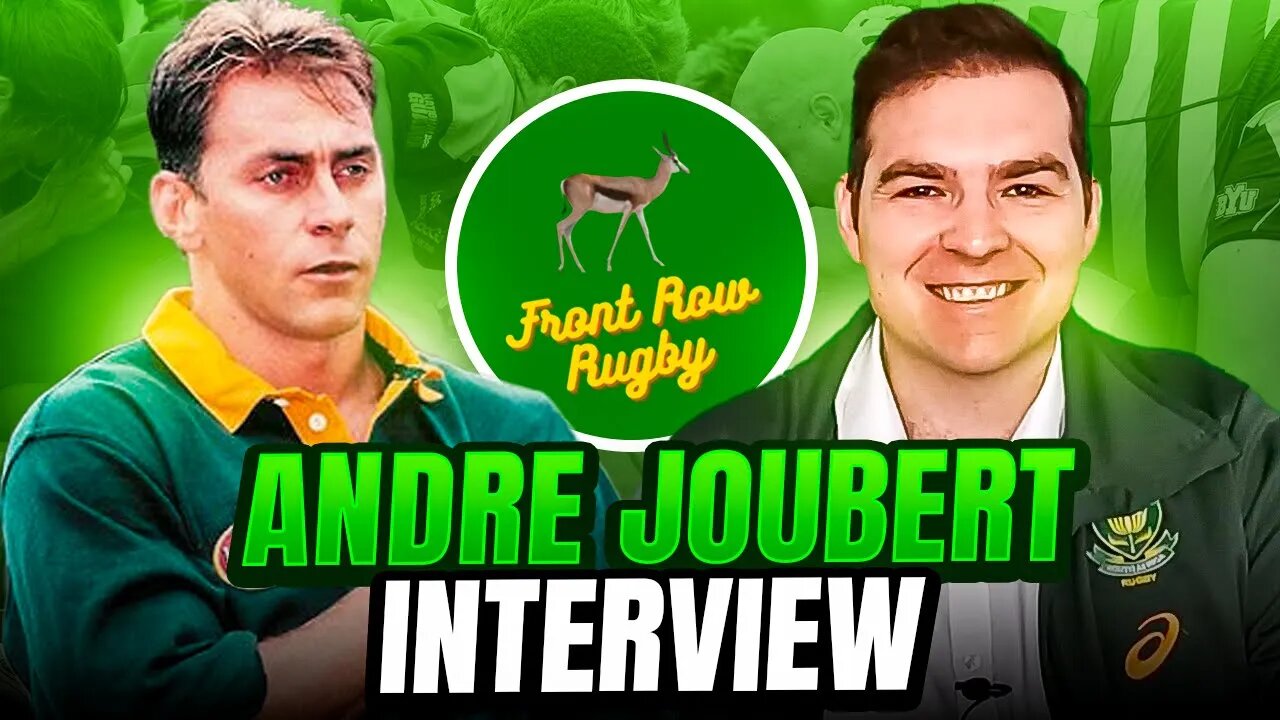 Andre Joubert on his Springboks career & 1995 Rugby World Cup