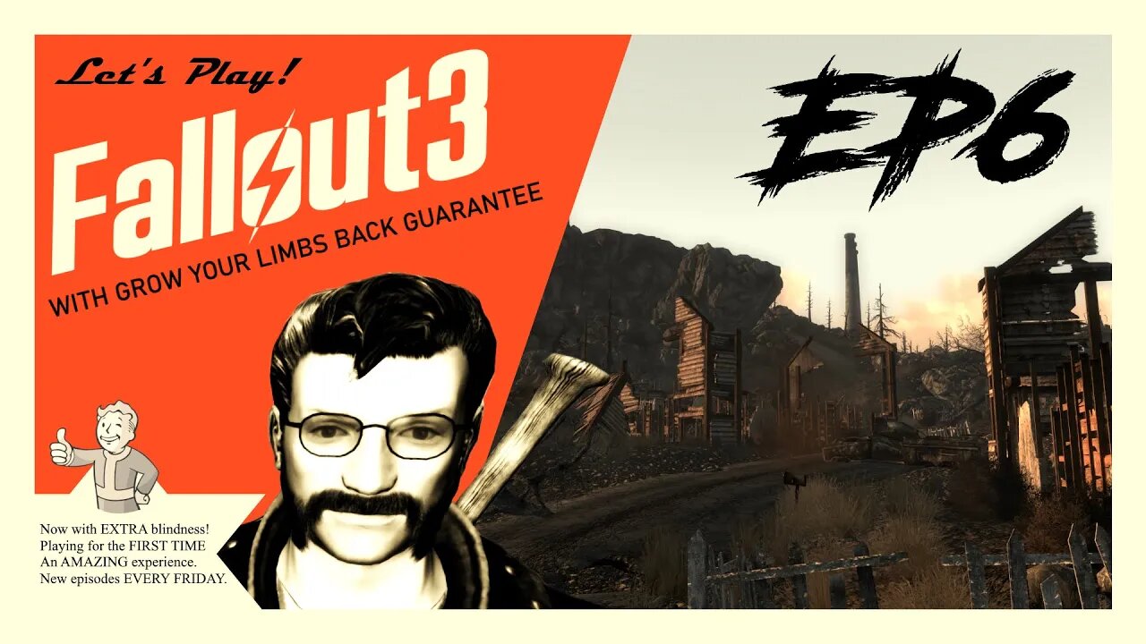 Duck And Cover - Fallout 3 Blind Let's Play EP6