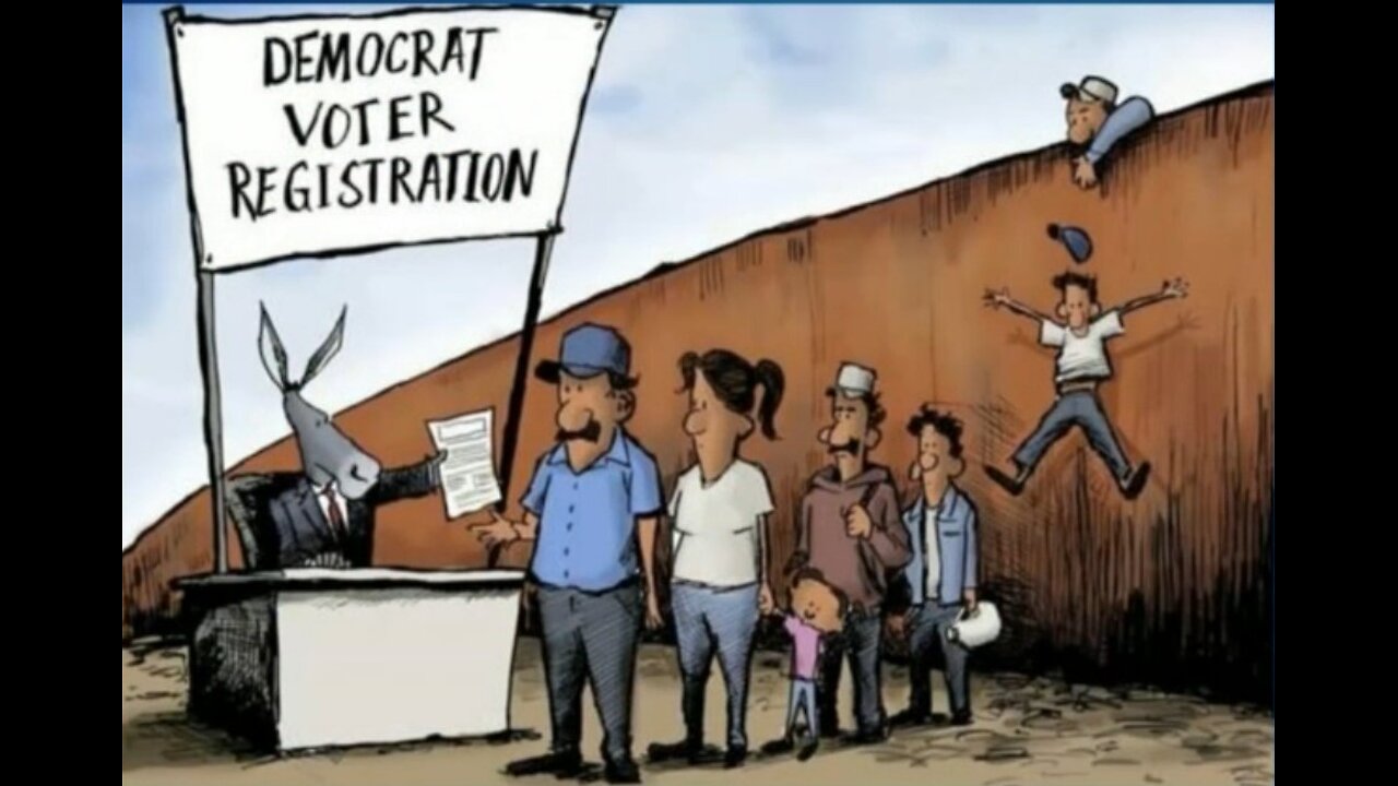 Vote for Kamala so all "ILLEGAL MIGRANTS CAN BECOME CITIZENS!"......