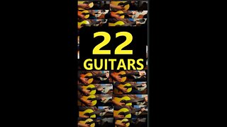 22 Guitars By Gene Petty #Shorts