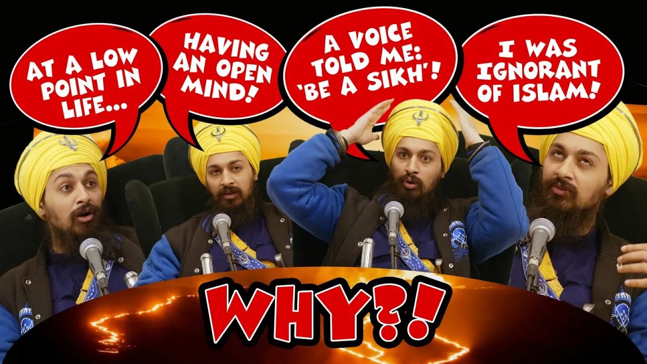 WHY?! Ignorant Muslim at 'low point' in life apostatises to Sikhism