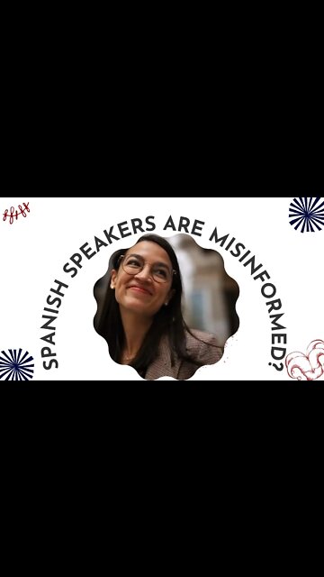 Spanish speakers are misinformed???